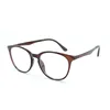 Soft rubber temple custom Printing logo PC plastic cheap optical frame eyeglasses frame