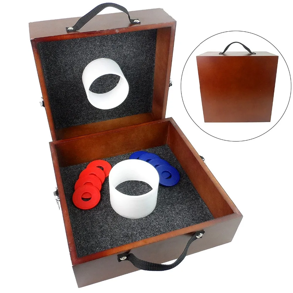 2022 New Wooden Box Game Washer Box Game Buy Washer Toss Game,Game