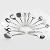 15 Piece Set of Classic Designed Cooking Accessories by Unique Effects Made of Top Quality Stainless Steel