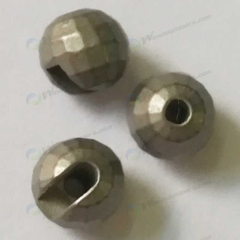 faceted beads matt nickel