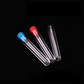 Ps Material Clear Test Tube With Lid In Customized Printing - Buy Test ...