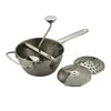 Fruit And Vegetables Stainless Steel Manual Food Chopper