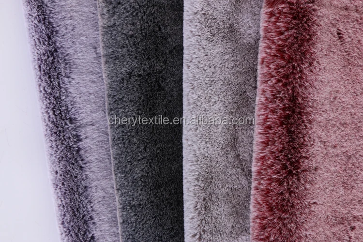 Faux rabbit fur fabric