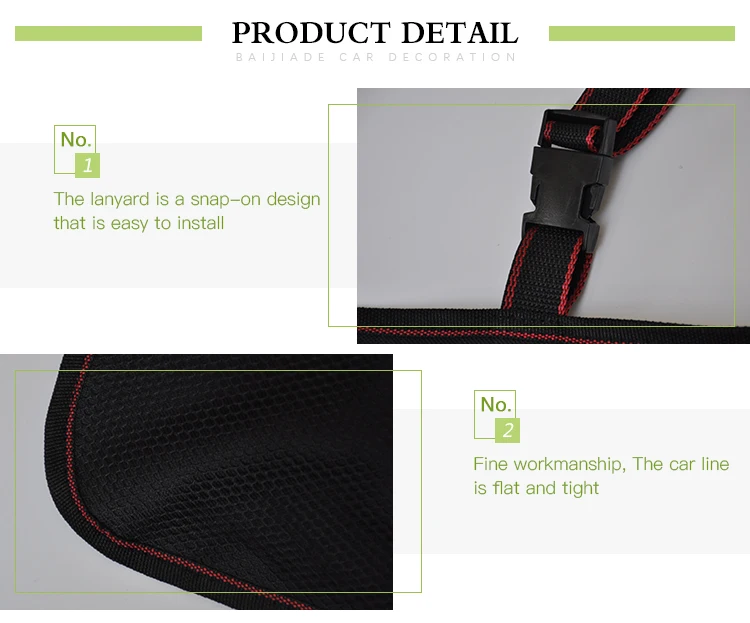 Unique Design Durable Pockets Organizer Car Back Seat