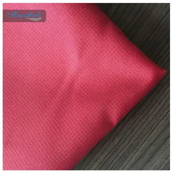 150d Ripstop 100 Polyester Oxford Fabrics Red Color Waterproof Pu 150d Ripstop 100 Polyester Oxford Fabrics Red Color Waterproof Pu Coating Used For Travel Bags