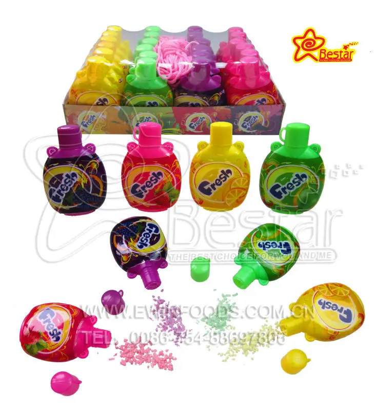 Fruit Shape Sour Powder Candy In Jar Buy Fruit Flavor Powder,Sour