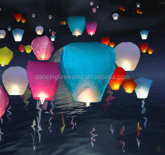 small sky lanterns