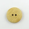 Factory made cheap bamboo button for garment