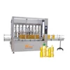 CE automatic glass bottle olive oil liquid bottling machine price for food