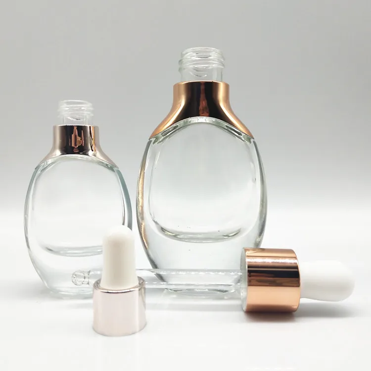 Wholesale 30ml High Grade Glass Dropper Bottle With Dropper Used For