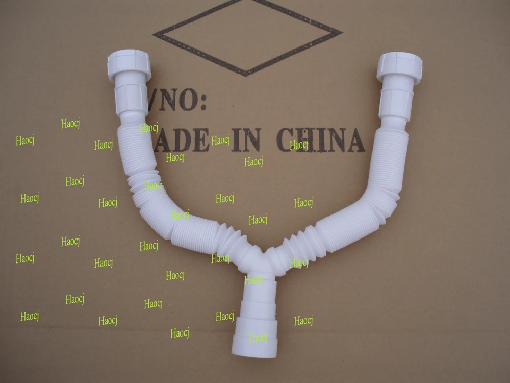 Pvc Plástico Fregadero Manguera Residuos Cuenca Tubo De Desagüe Lavabo