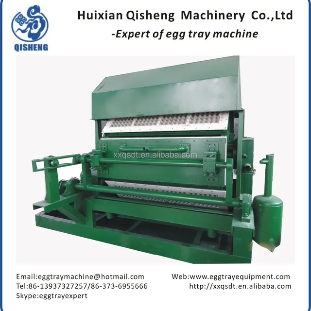 brick oven dryer egg box making machine e egg tray machine for Algeria