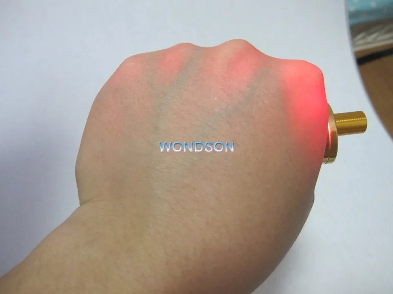 6 Red Led Patients Hard Sticks Mini Portable Vein Locator Handheld