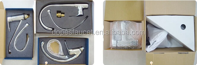 Single lever zinc basin mixer DP5401
