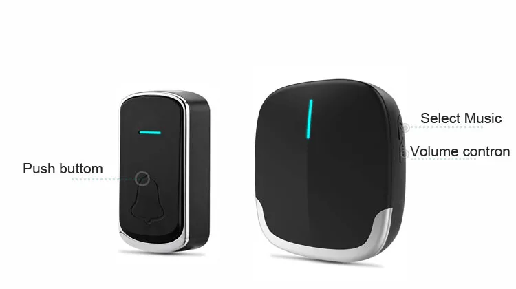 high quality digital wireless doorbell