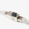 Aucas cat6 ftp modular adaptor unshielded / rj45 keystone modular jack plug / 8p8c modular connector