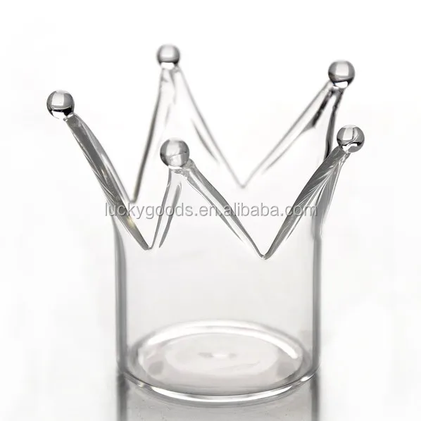 New Arrival Glass Crown Candle Holder For Sale Buy Crown Candle Holder,Crystal Votive Candle