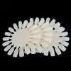 10x Nail Art Tips Make Up Practice Round Wheel Polish Display Chart NC003