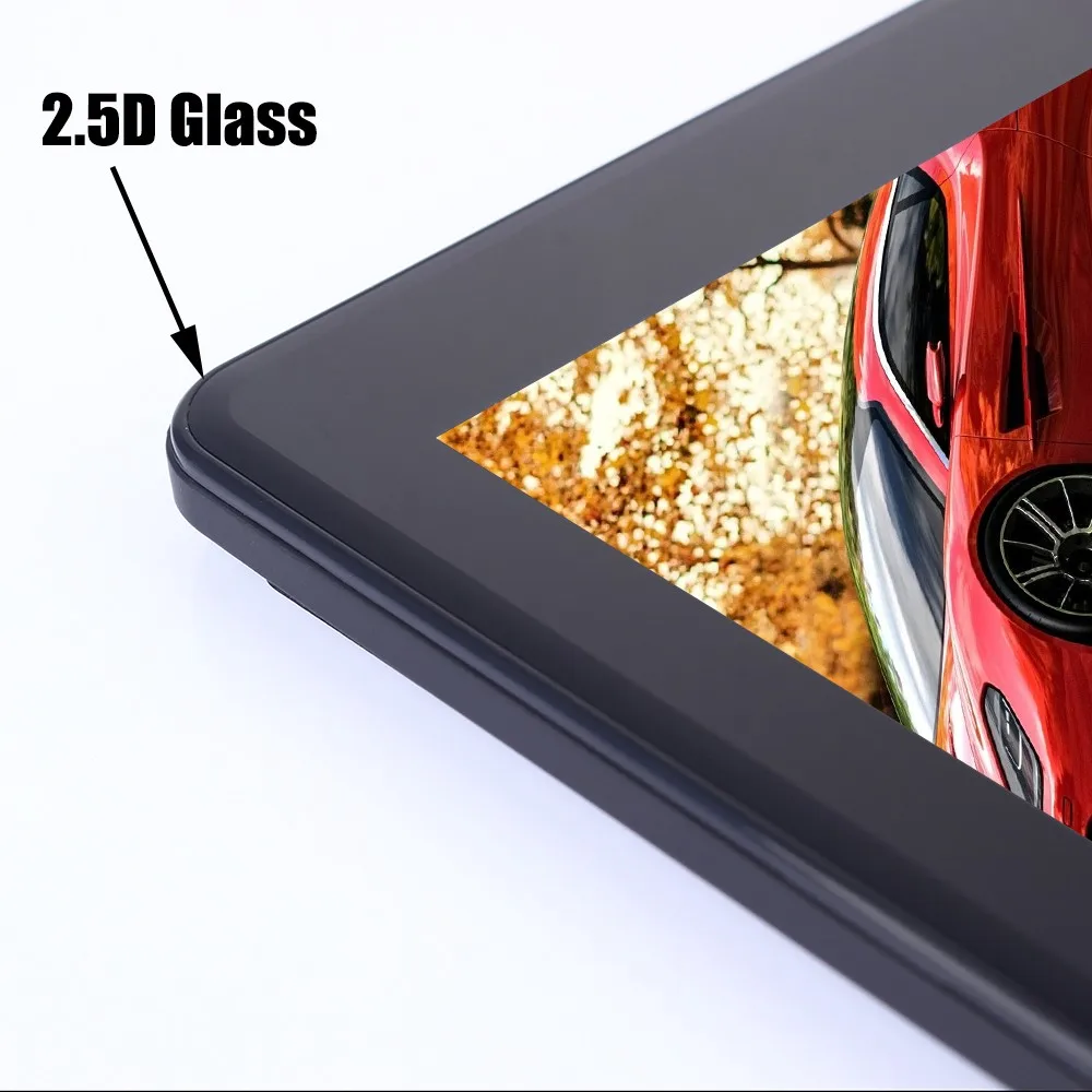 Newest 10.1 Inch 2.5d Tempered Glass 1280*800 Ips Screen Android 7.0