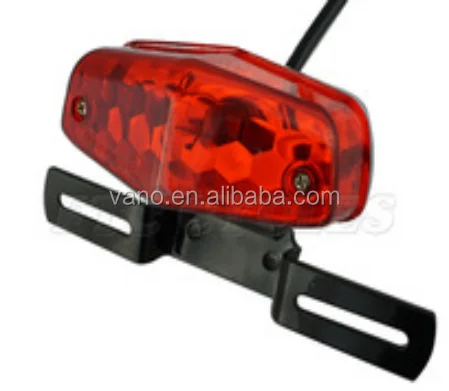 Long life motorcycle LED tail light for Europe marketing