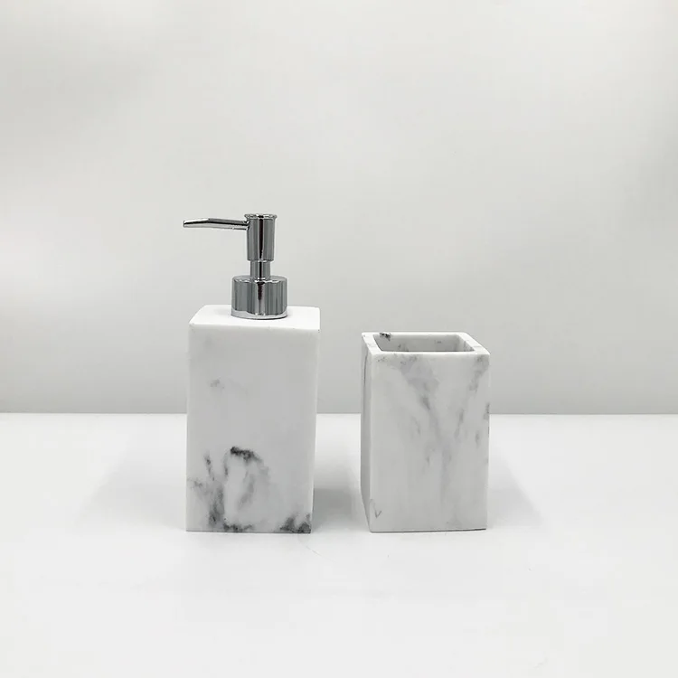 Amenities Holder Set Hotel Balfour Wholesale Marble Bathroom Sets