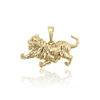 34289 xuping animals element jewelry, accessories brass alloy leopard charm
