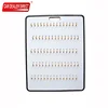 key tracking synthetic wood wall rack with hooks for wall