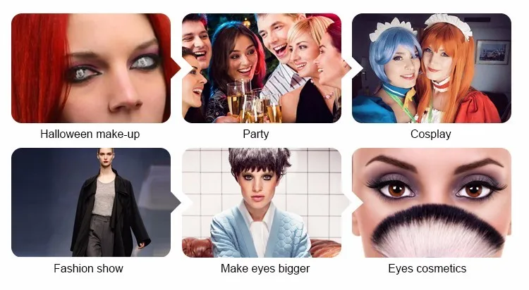 The New Look Cosplay Contact Lenses Wholesale Colored Contacts One Year