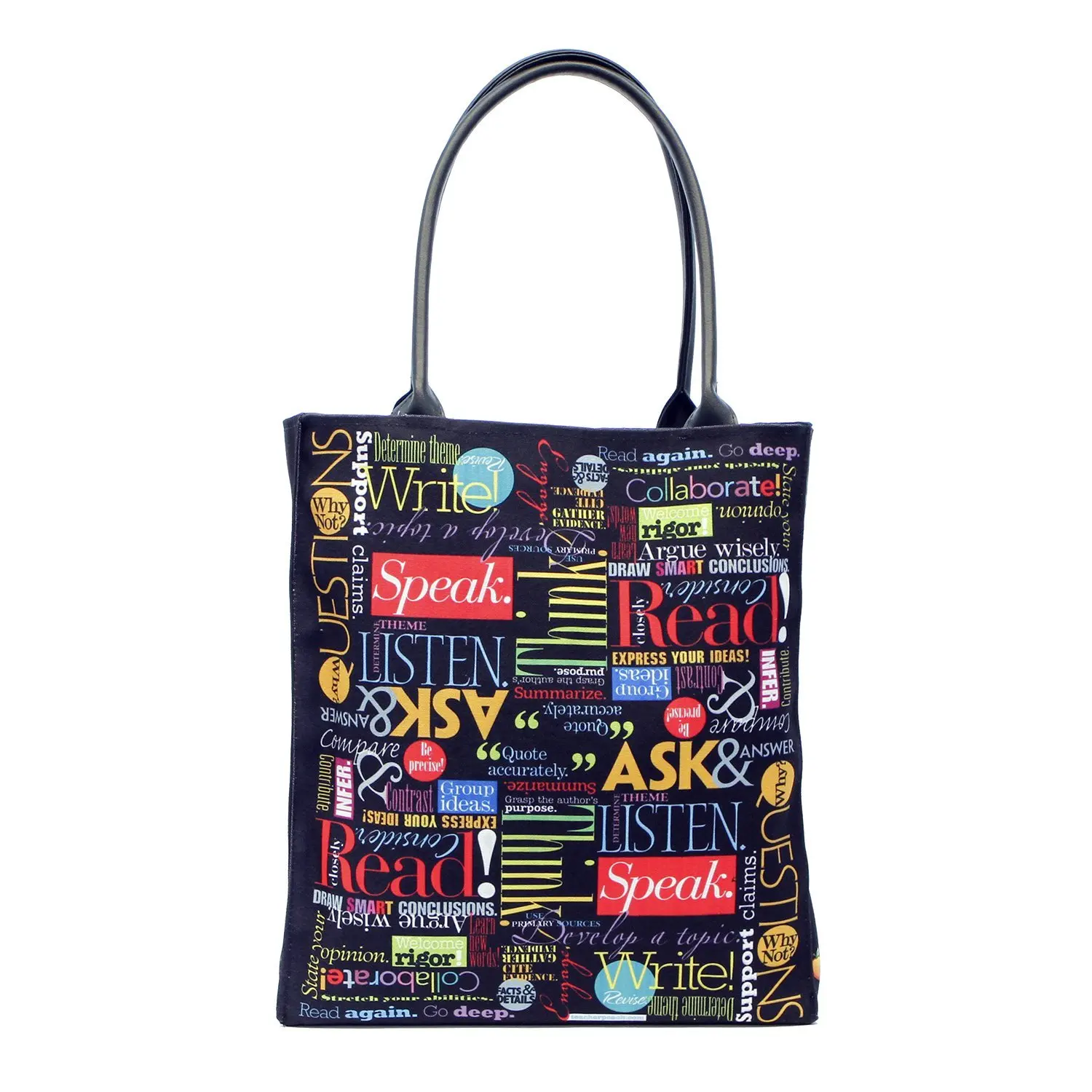 Teacher Peach Large Canvas School Tote Bag Perfect Teacher Peach Large Canvas School Tote Bag Perfect Gift