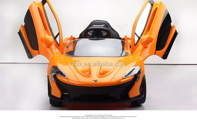 mclaren p1 6v ride on car with remote control