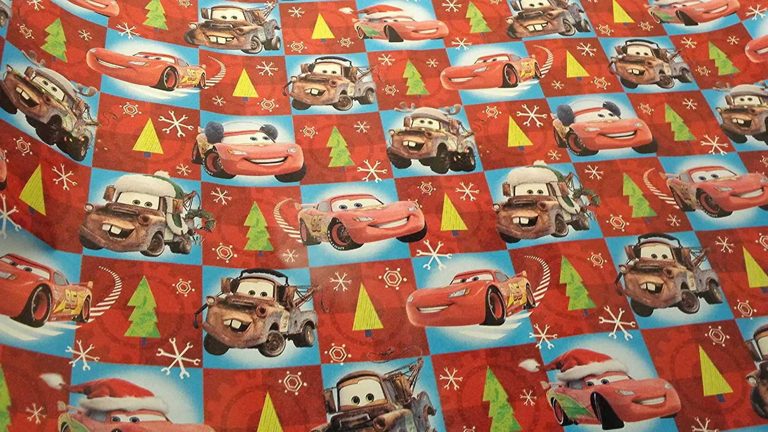 Buy Christmas Wrapping Pixar Cars Holiday Paper Gift Greetings 1 Roll