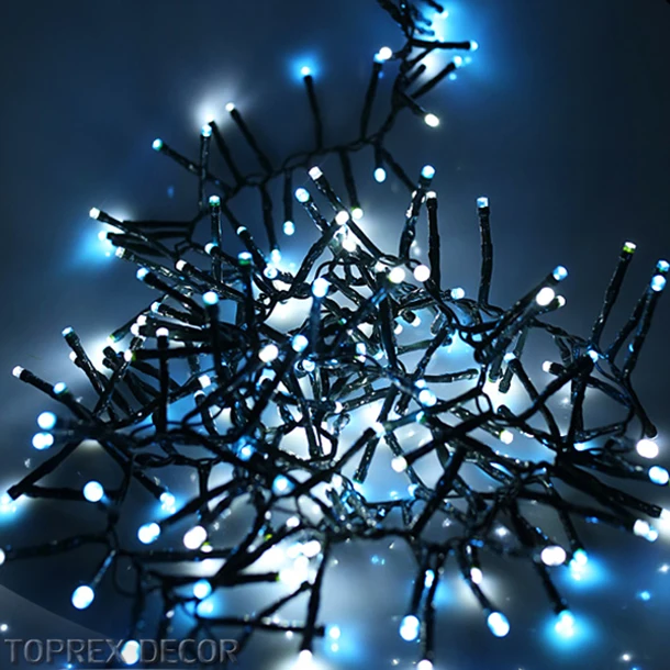 10m colour led cluster lights for xmas outdoor garden