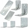Customized hot dip galvanized steel powder coating sheets band bracket hidden timber wall shelf furniture