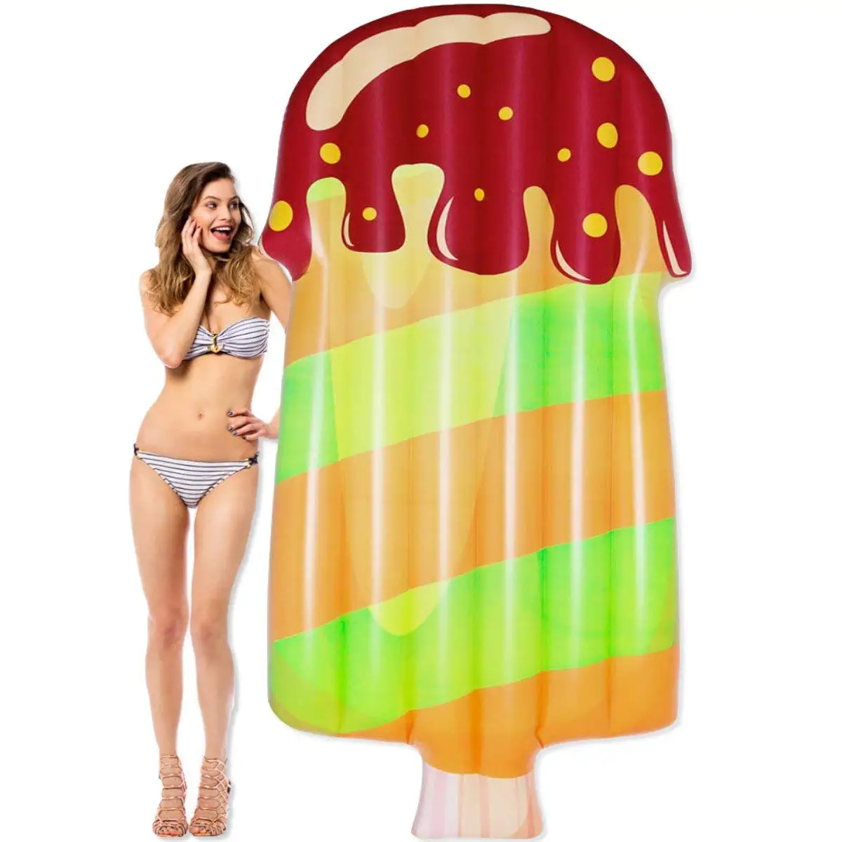 motorcycle pool float