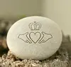 Personalized engraved gift - Engraved stone with name or word or pattern