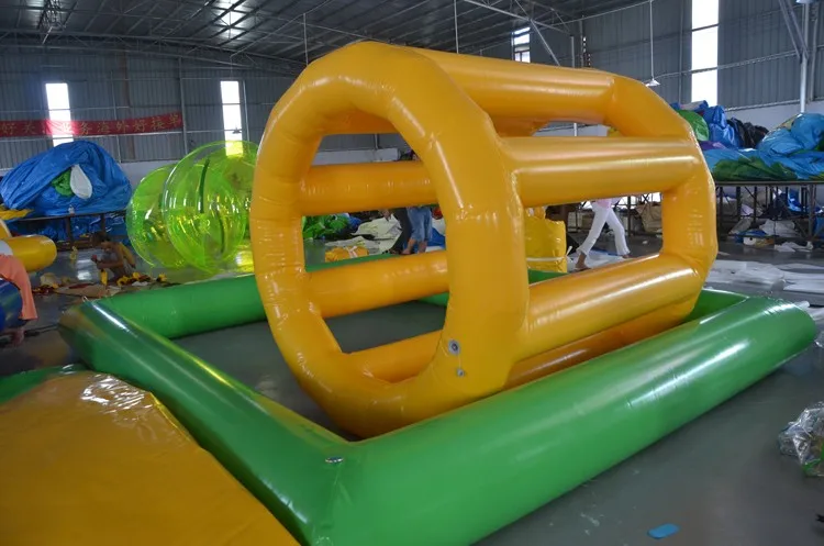 giant inflatable roller wheel