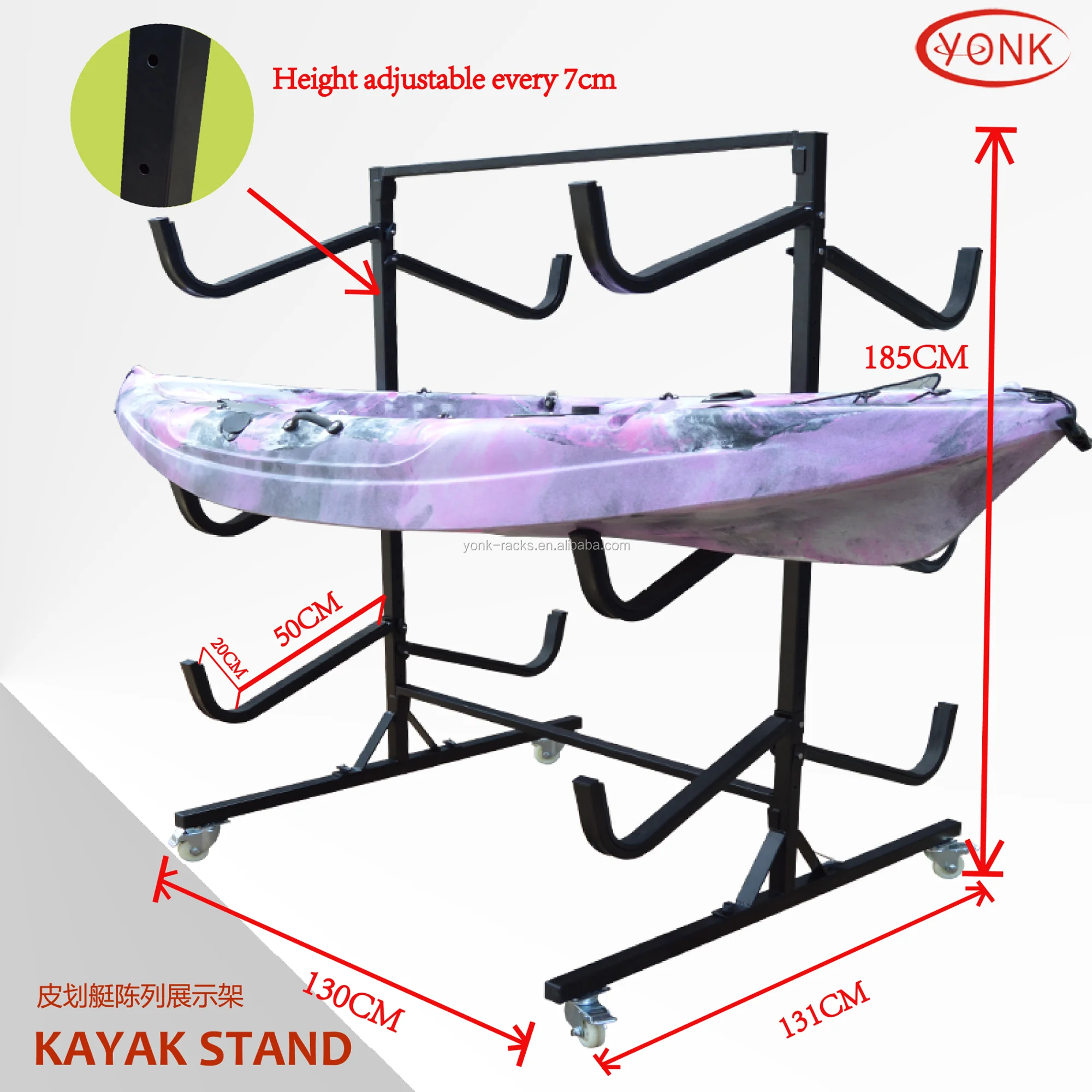Steel 6 Kayak Display Stand Kayak Storage Rack Buy Kayak Display