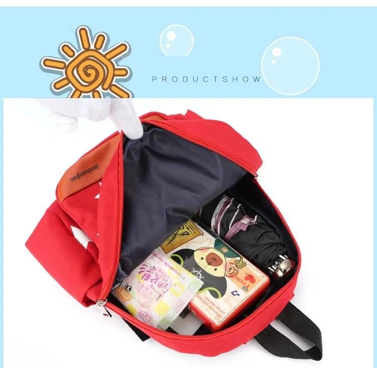 custom cartoon kids backpack high-capacity school backpack for period children boys and girls