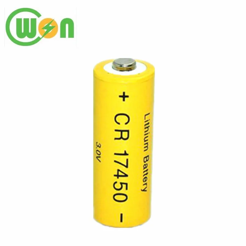 3v Cr17450 Lithium Battery 2200mah Primary Lithium Battery Cr17450