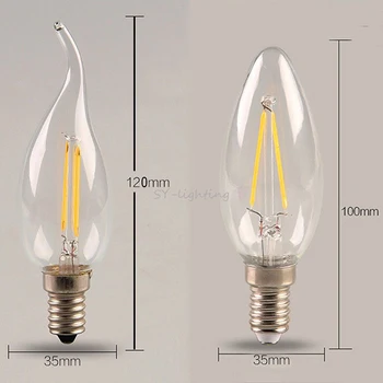 C35 F35 3w 5w Decorative Smd2835 Clear Gl E27 B22 Candelabra E12 C35 F35 3w 5w Decorative Smd2835 Clear Gl E27 B22 Candelabra E12 12v Edison Style Led