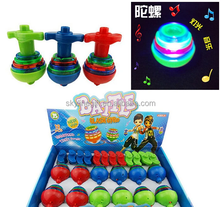 Flash Spinning Top Toy,Flash Gyro Toys,Promotional Top Toy.music Flash ...