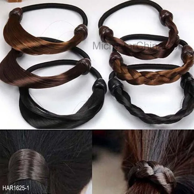 Plait Hair Rubber Band Twist Ponytail Holder Braided Wigs Rope