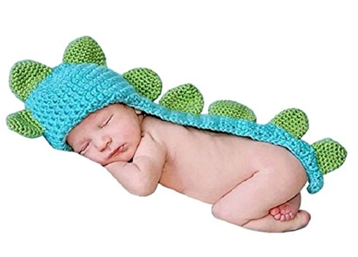 Newborn Baby Girl Boy Crochet Knit Clothes Photo Costume Striped Props Outfits