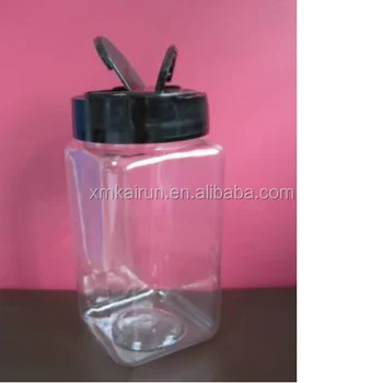 square plastic spice containers