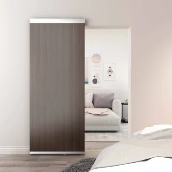 Sliding Barn Door With Hardware In Back Hidden Sliding Wooden Door