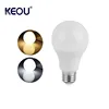 9W E27 screw base plastic and aluminum 3w 5w 7w 9w 12w 15w 18w led round bulb