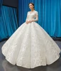 RSM66812 new arrival hot selling discount modest women's dresses white wedding gowns with long sleeves