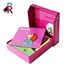 custom printed flash cards Children Paper flash card hard paper card