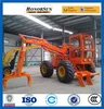 The famous Chinese farm sugarcane machine/harvester/wood loader/logging machine