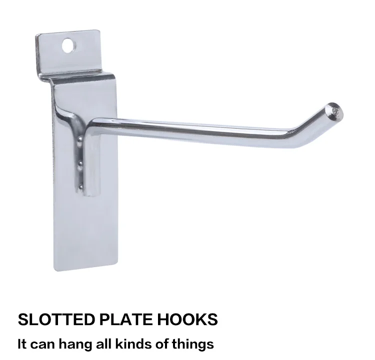 China supplier supermarket usage single wire Peg Hooks for Slatwall